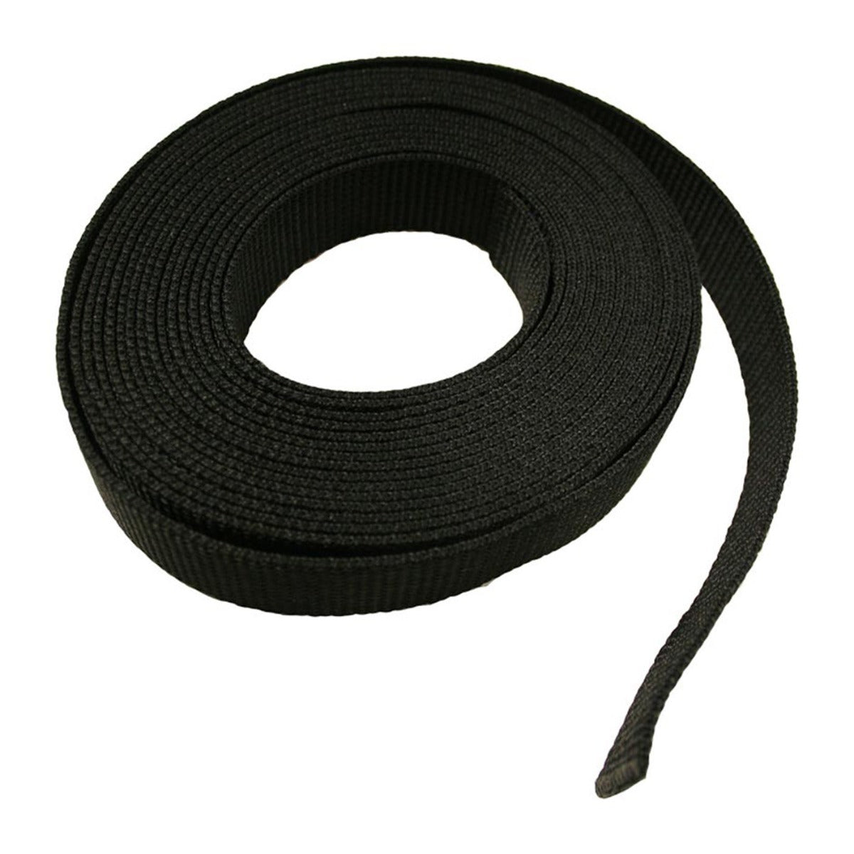 Heavy Duty Webbing 25mm Black - 5m