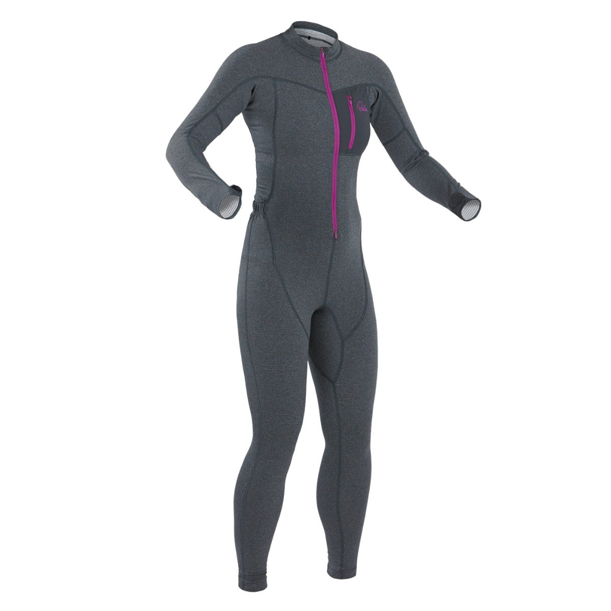 Palm Tsangpo Women's Suit Jet Grey Front