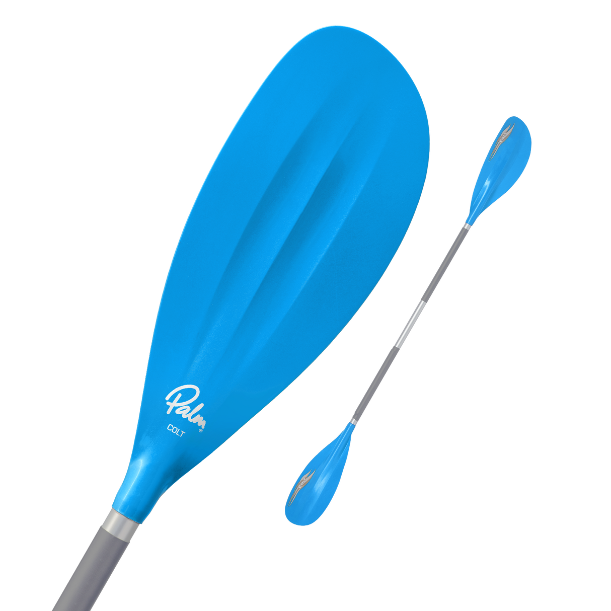 Palm Colt Kids Paddle Aqua Front