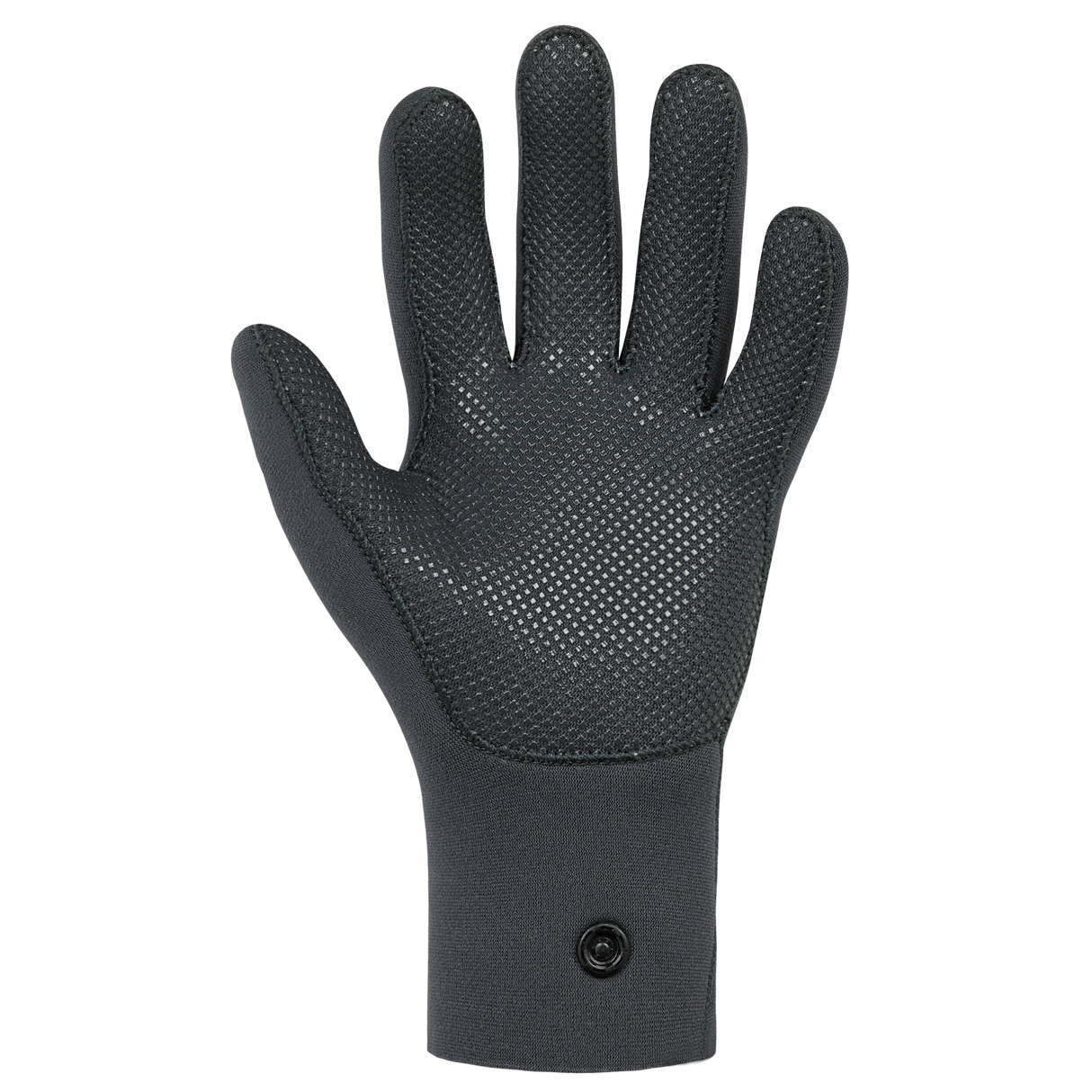 Palm High Five Gloves Jet Grey Back View