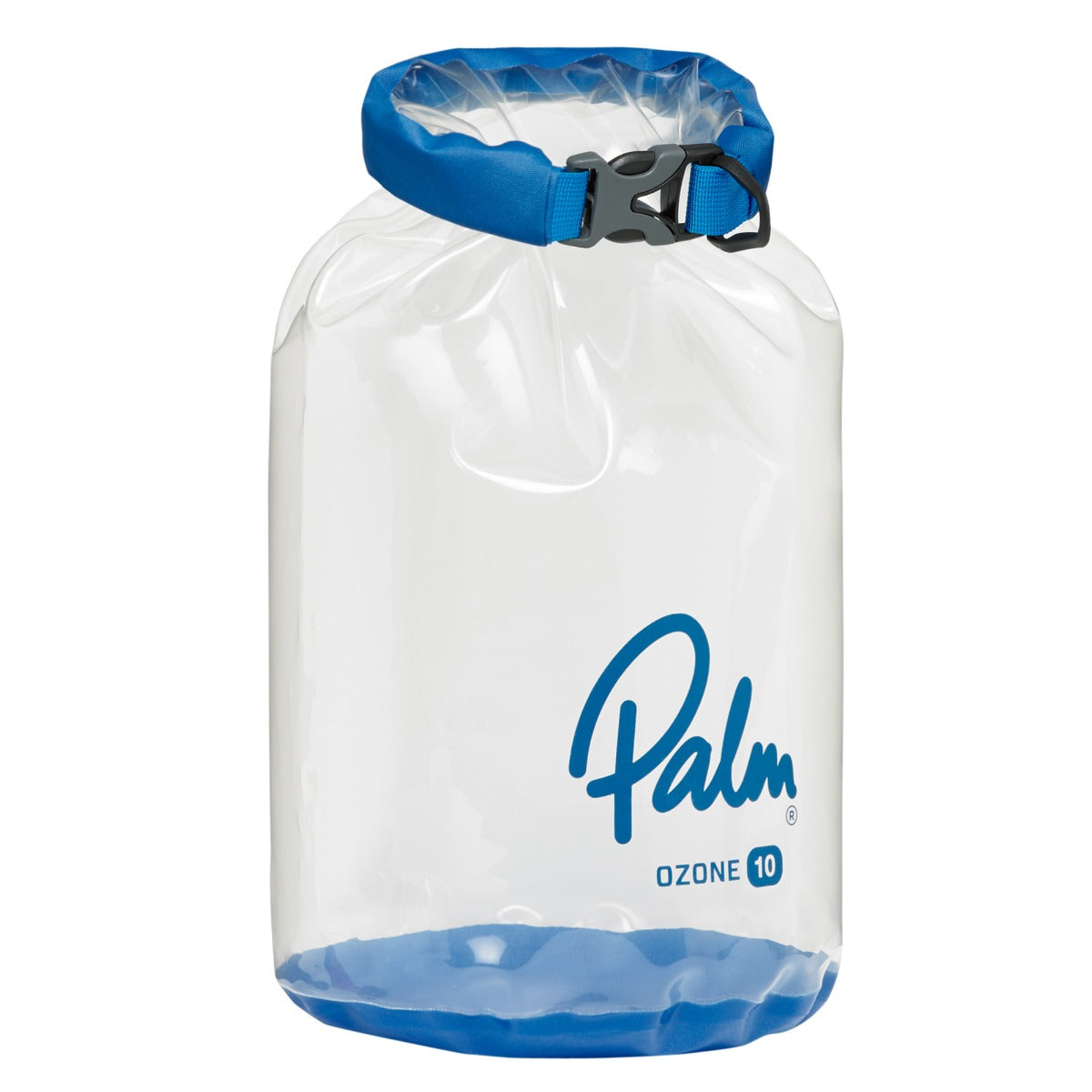 Palm Ozone 10L Dry Bag Clear Front View