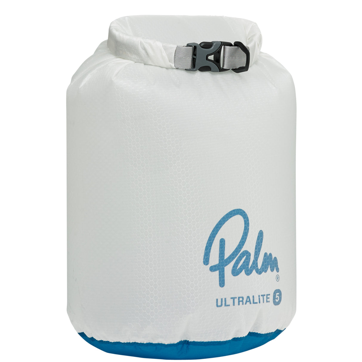 Palm Ultralite 5L Dry Bag Translucent Front View Detail