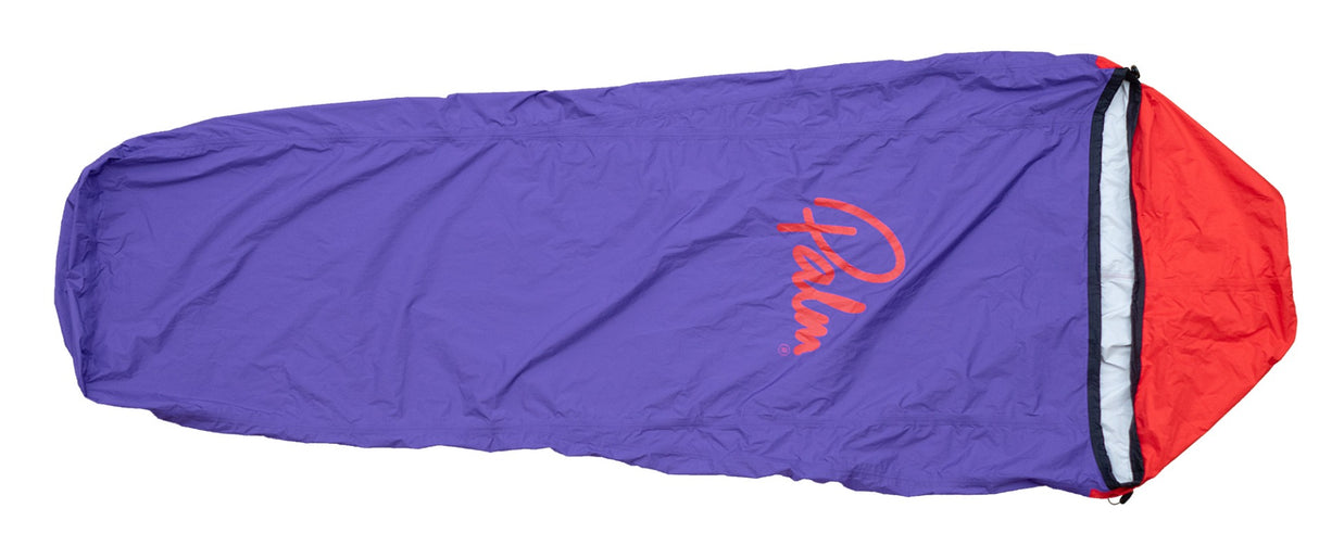 Palm Emergency Bivvy Bag Purple Plan View
