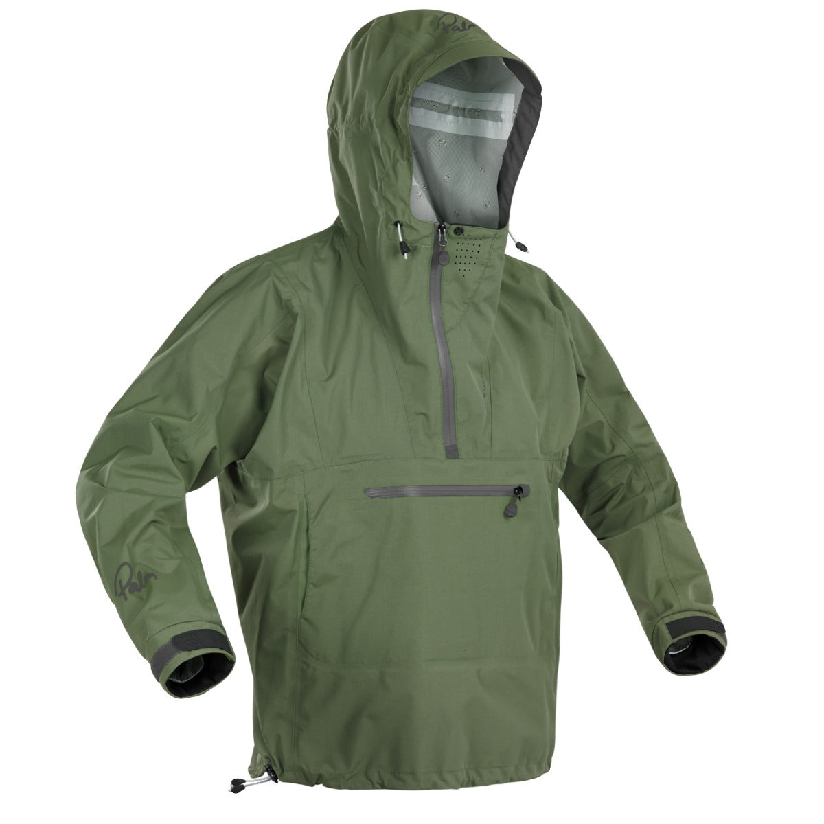 Palm Vantage Jacket Olive Front View
