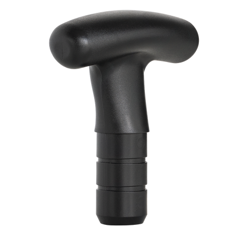 Palm T-Grip Black Front View