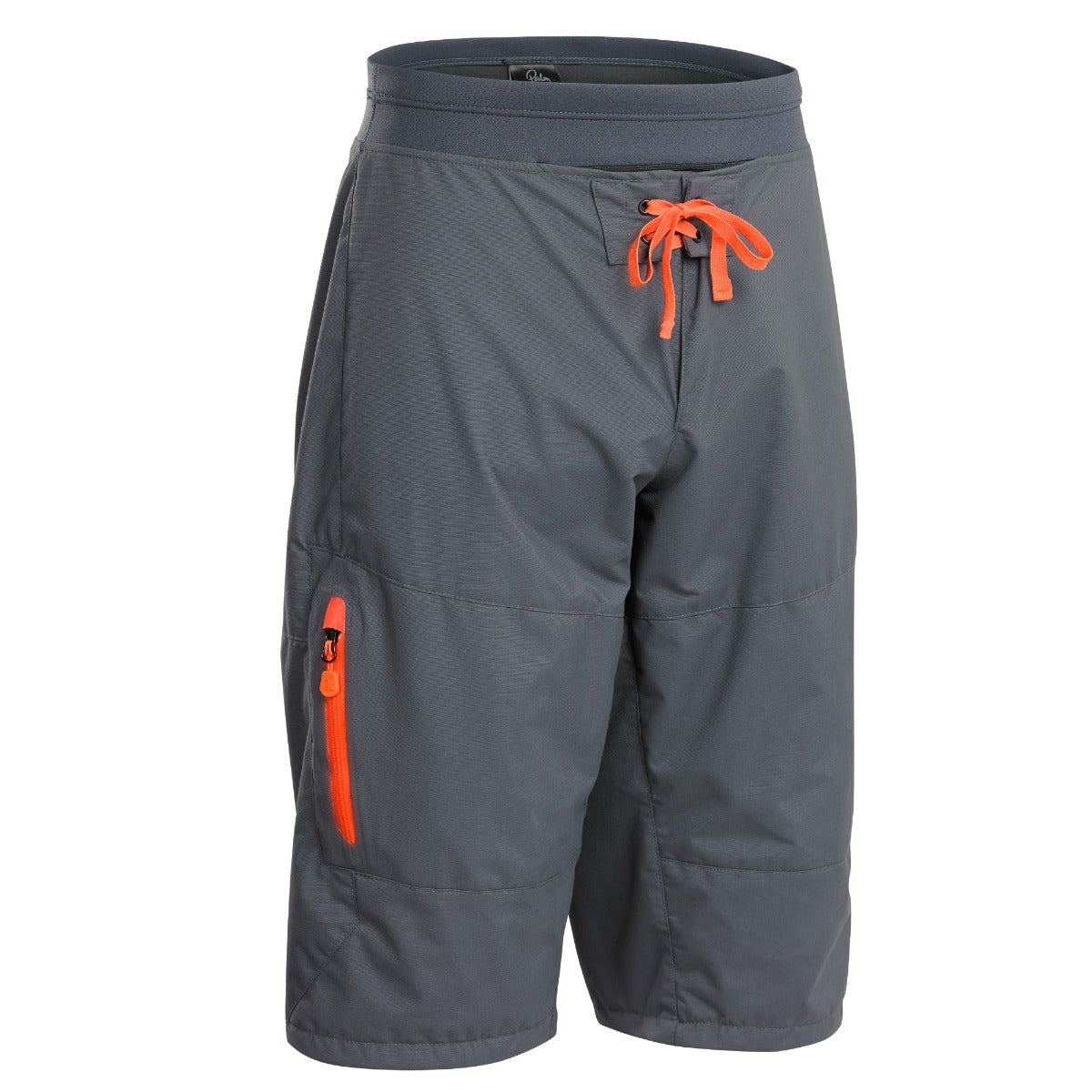 Palm Horizon Men's Shorts Jet Grey Front View