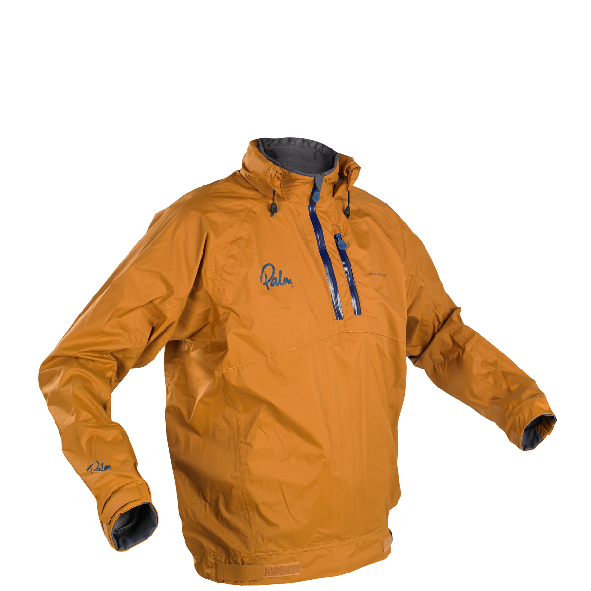 Palm Tora Men's Jacket Pumpkin Hood Down View