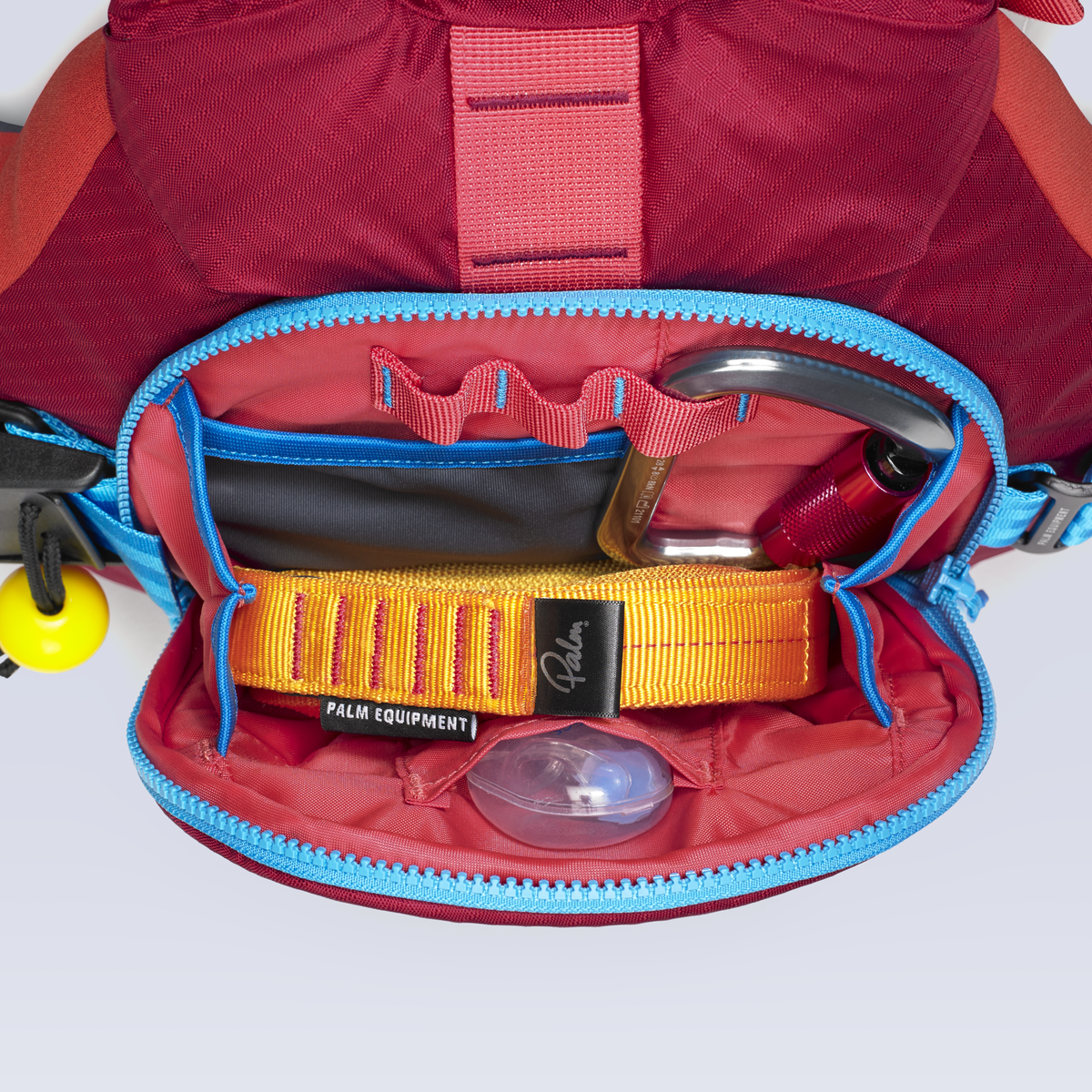 Palm Riff Rescue PFD – Samba/Fiesta, pocket detail