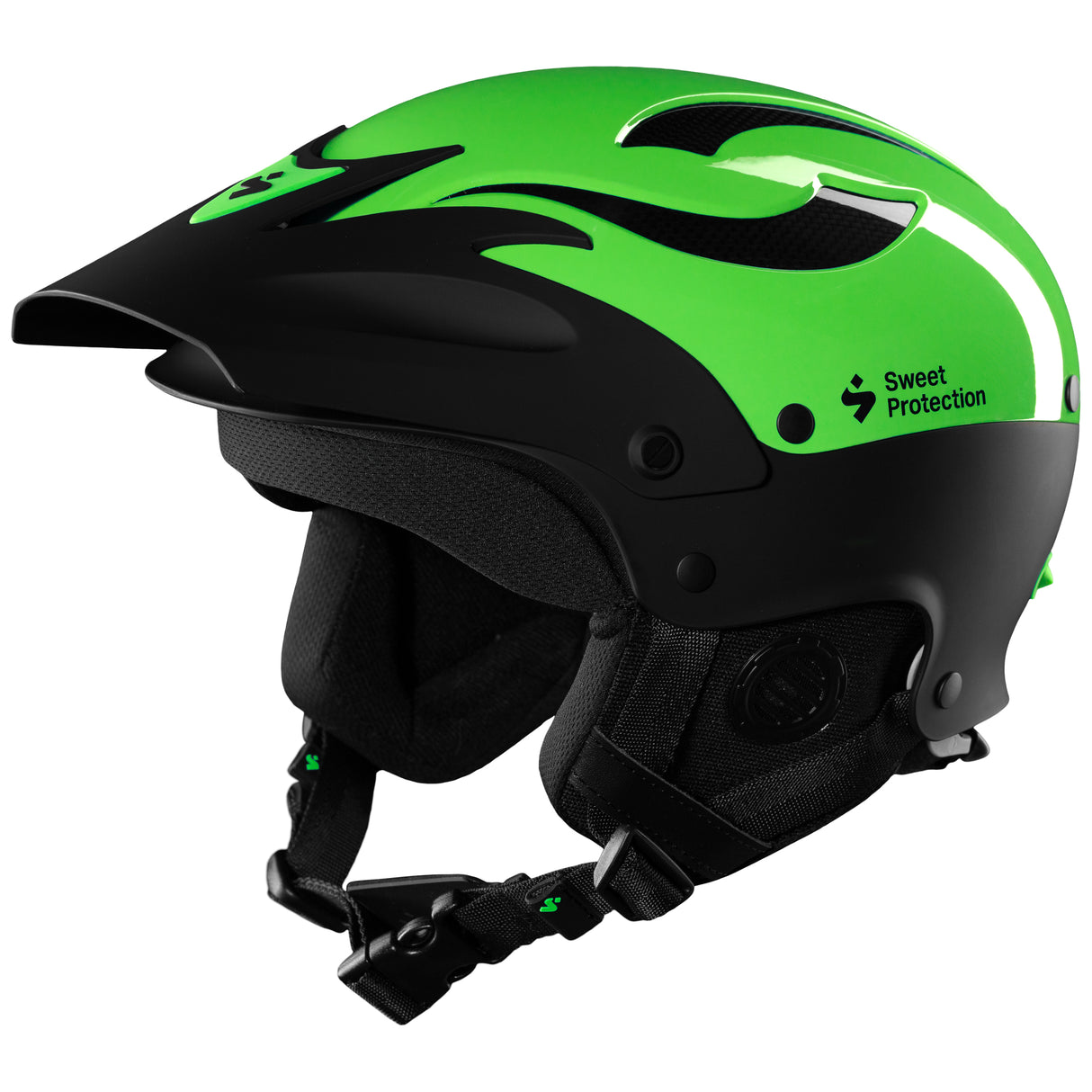 2025 Sweet Protection Rocker Kayak Helmet Bud Green Front