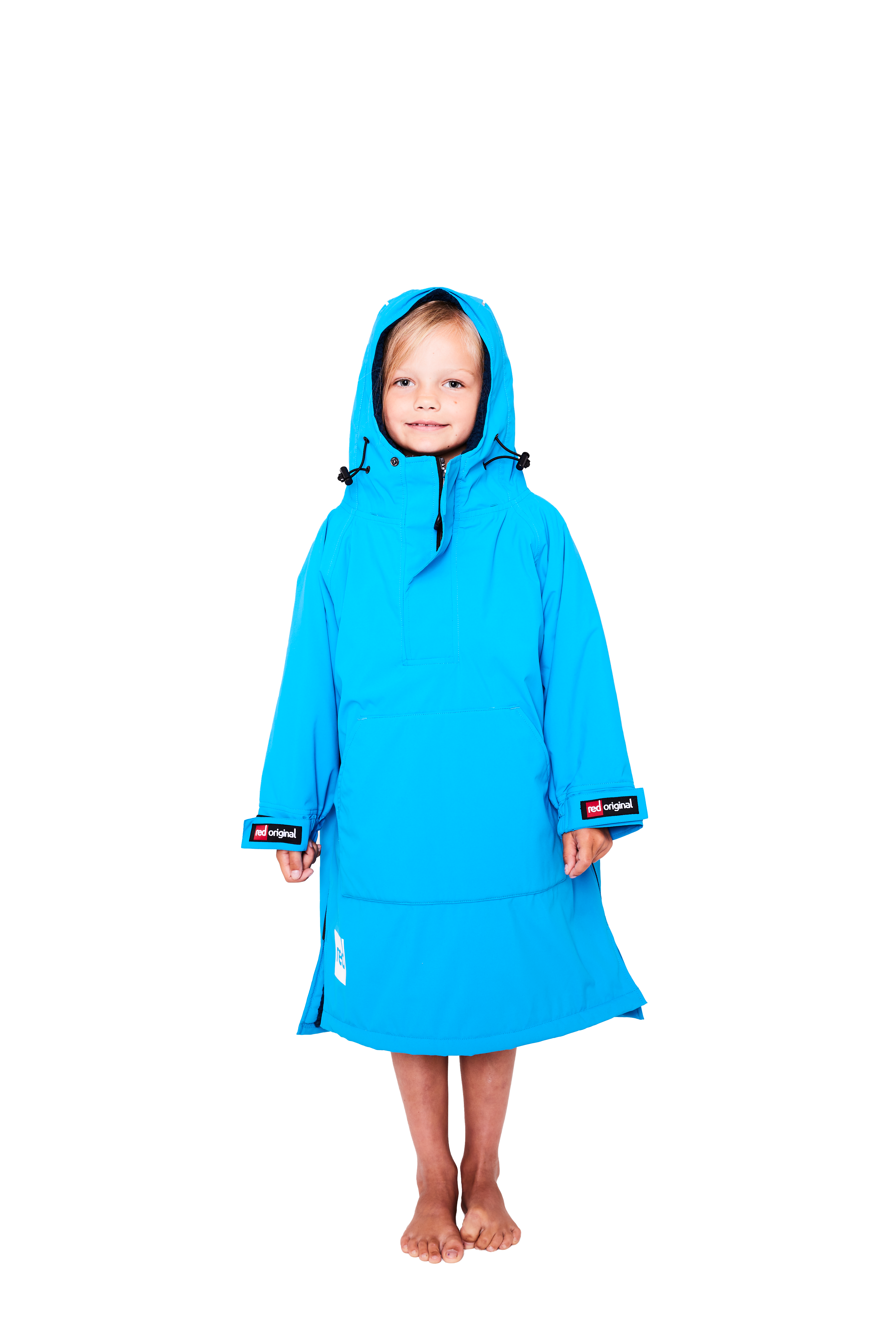 Red Original Kids Dry Poncho