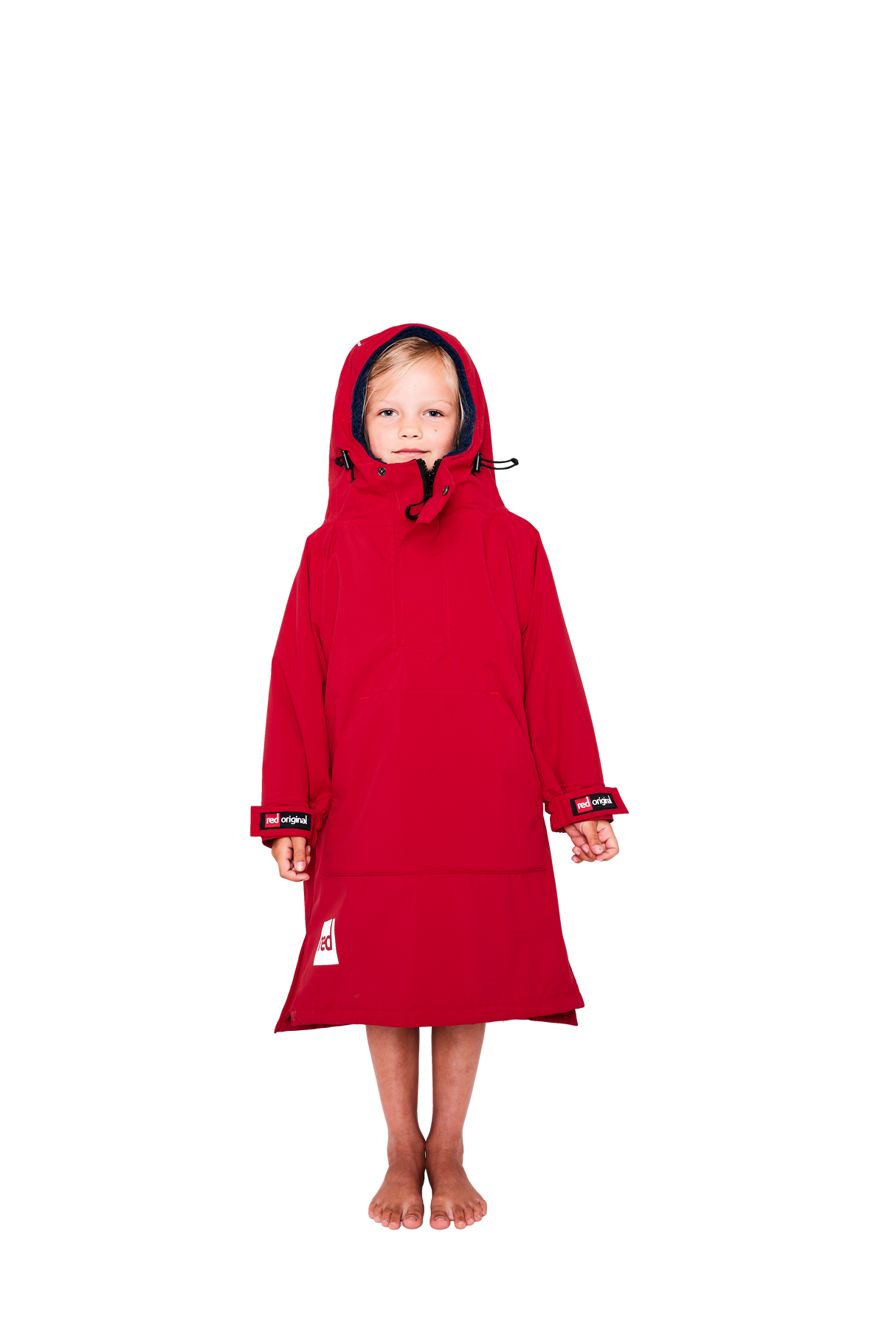 Red Original Kids Dry Poncho