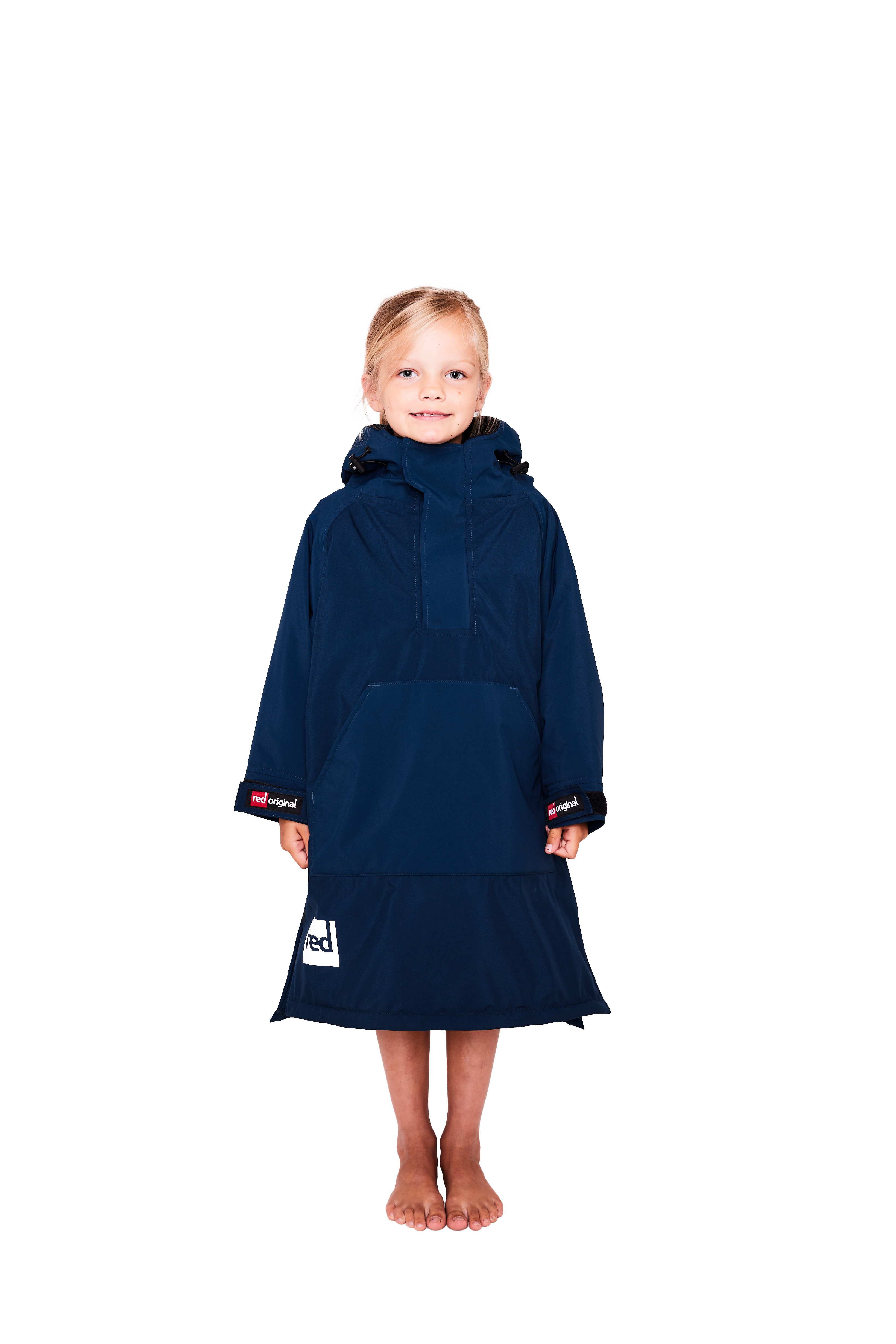 Red Original Kids Dry Poncho
