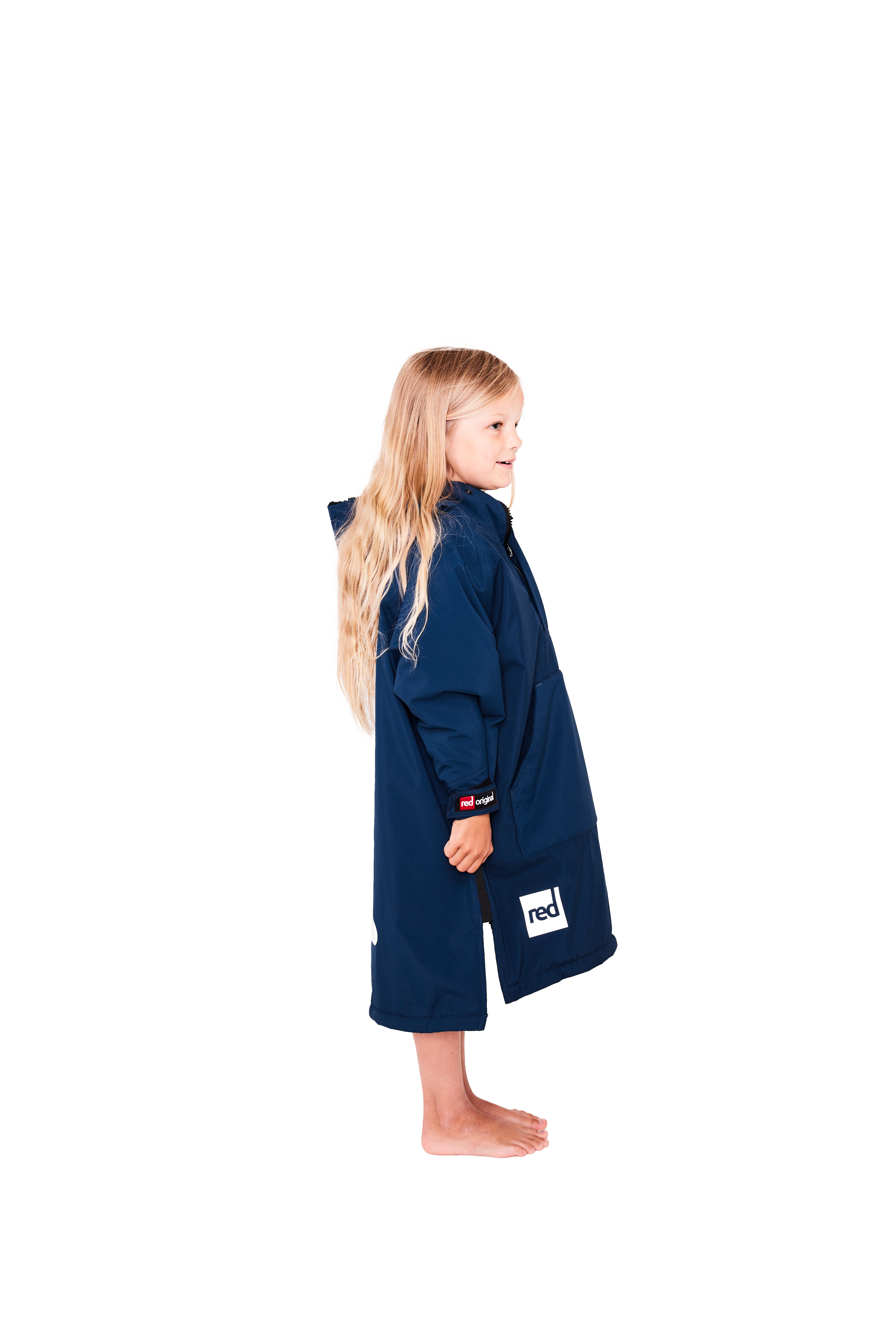 Red Original Kids Dry Poncho