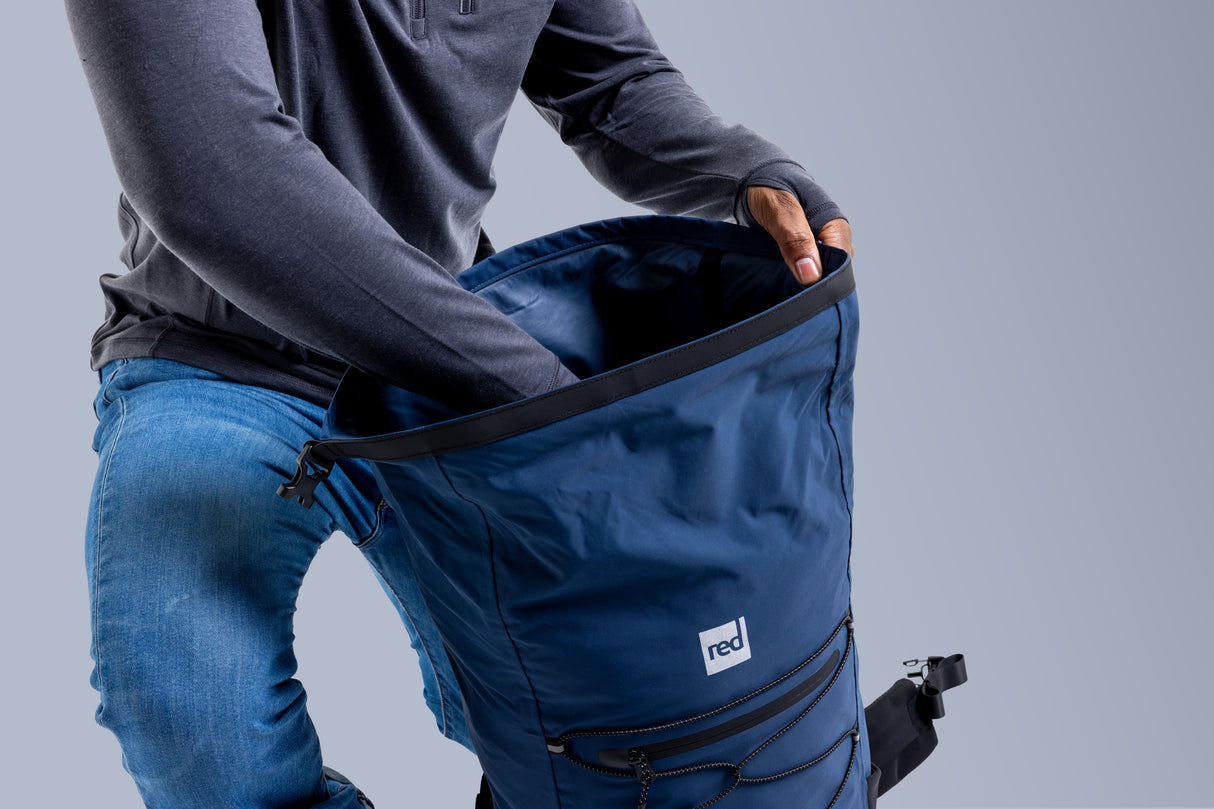 Red Lightweight Waterproof Backpack