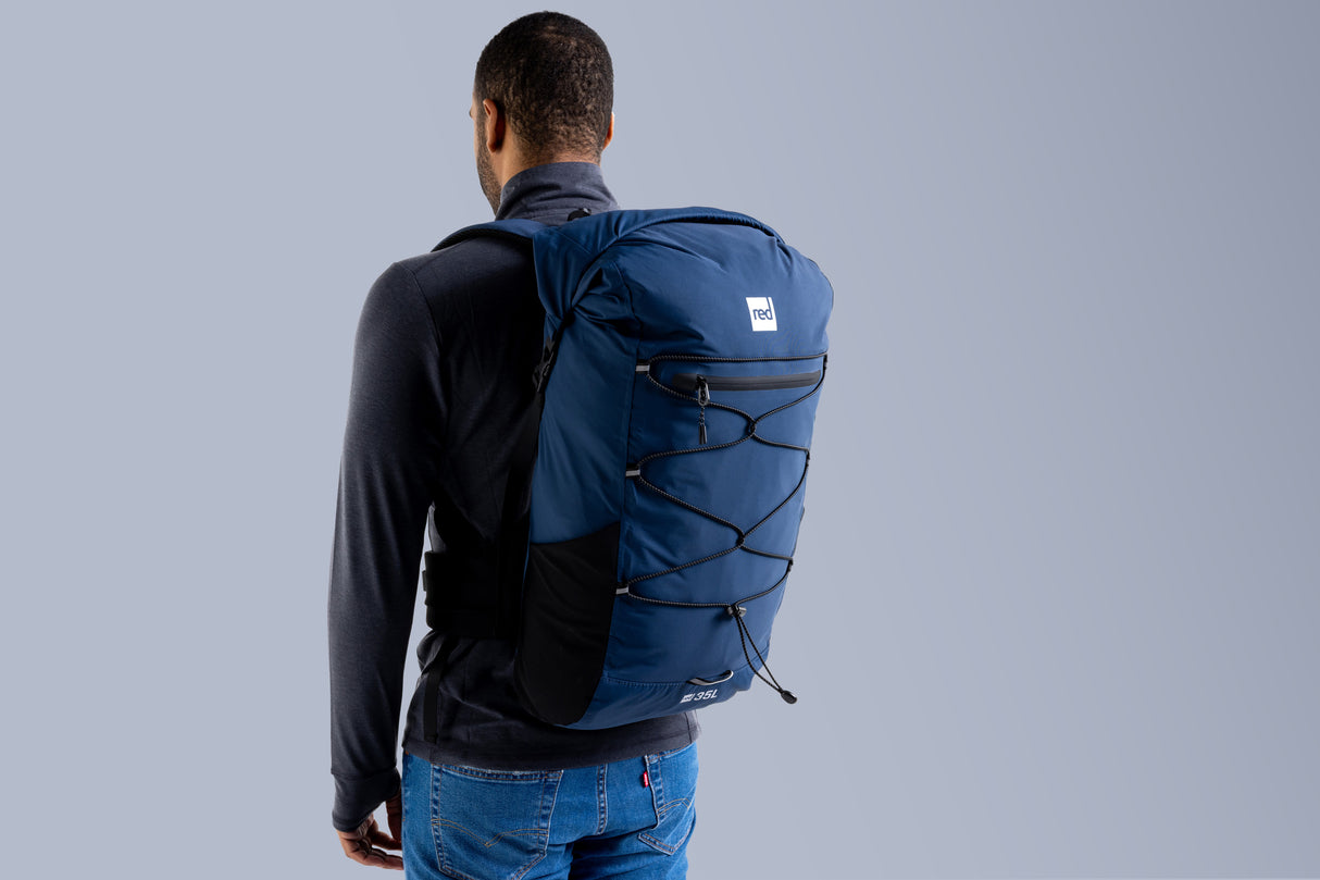 Red Lightweight Waterproof Backpack