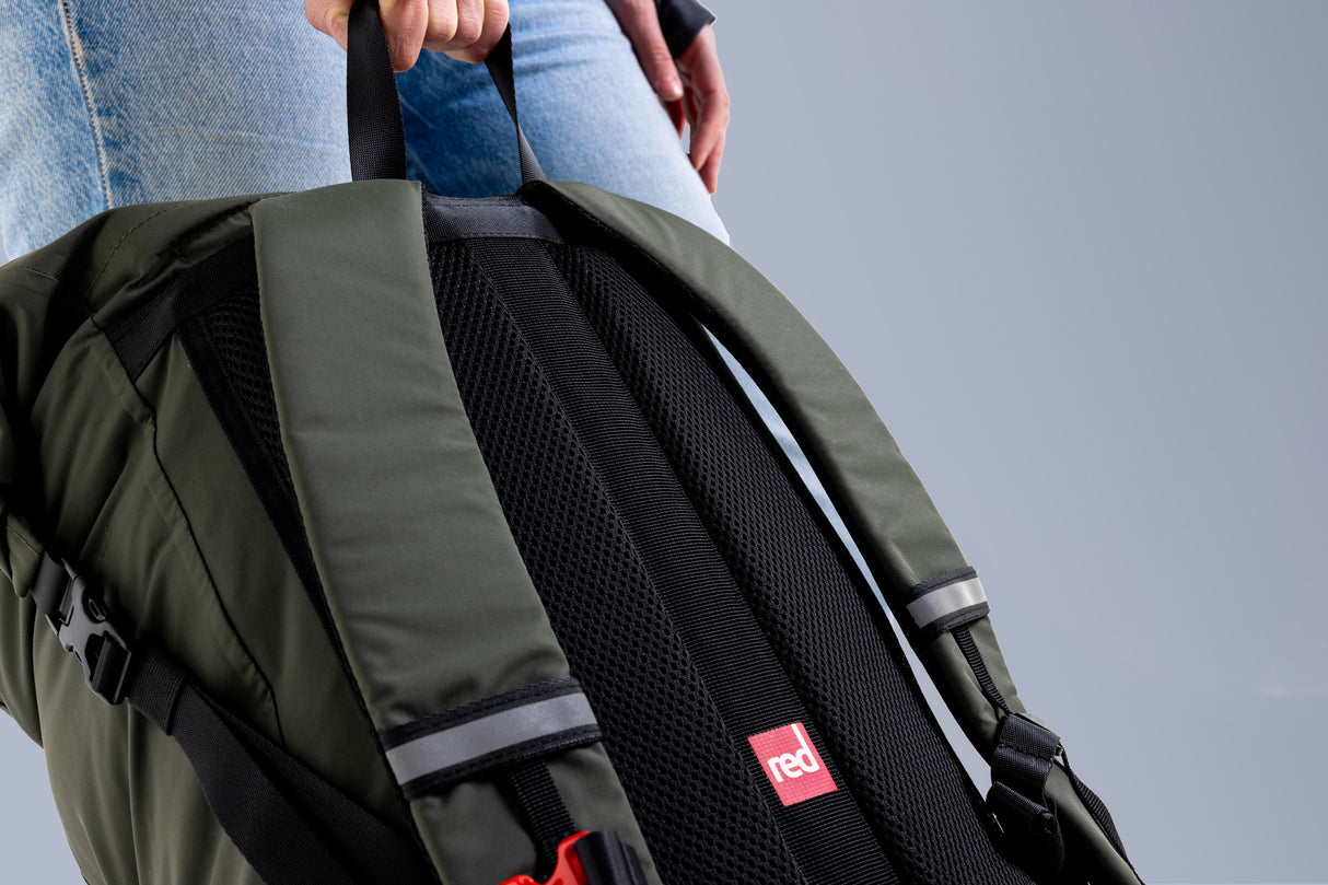 Red Lightweight Waterproof Backpack