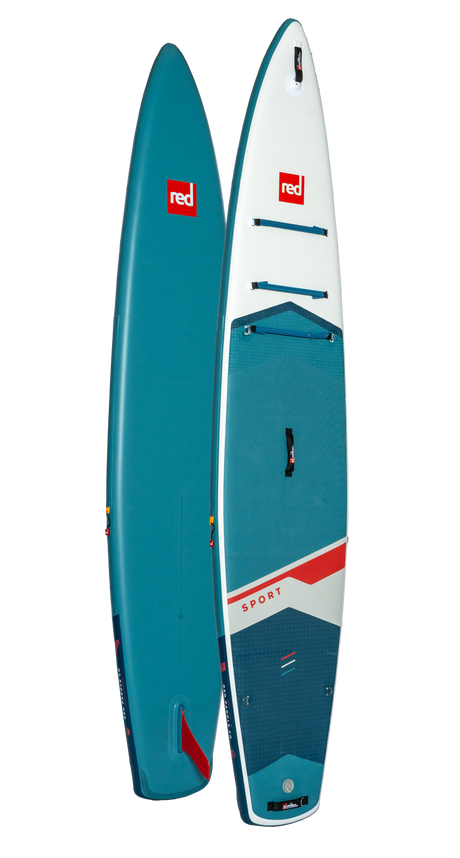 Red Paddle Co Sport 12'6 2025 top and bottom