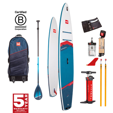 Red Paddle Co Sport+ 14 3pc Paddle Package
