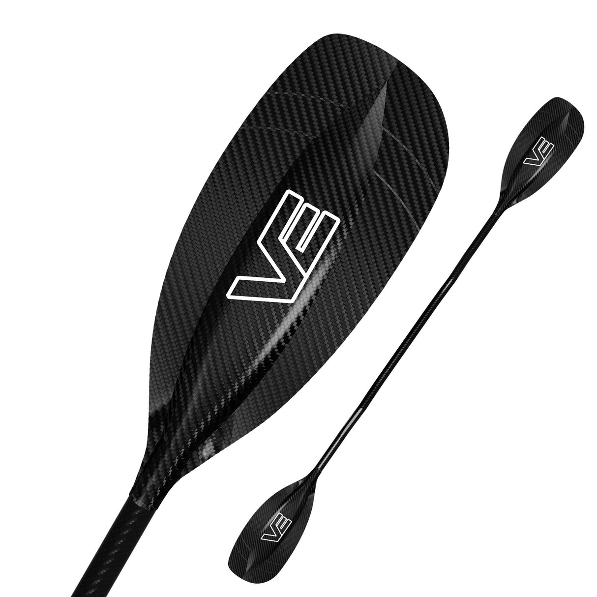 VE Carbon Creeker - Bent Carbon Shaft WW Paddle