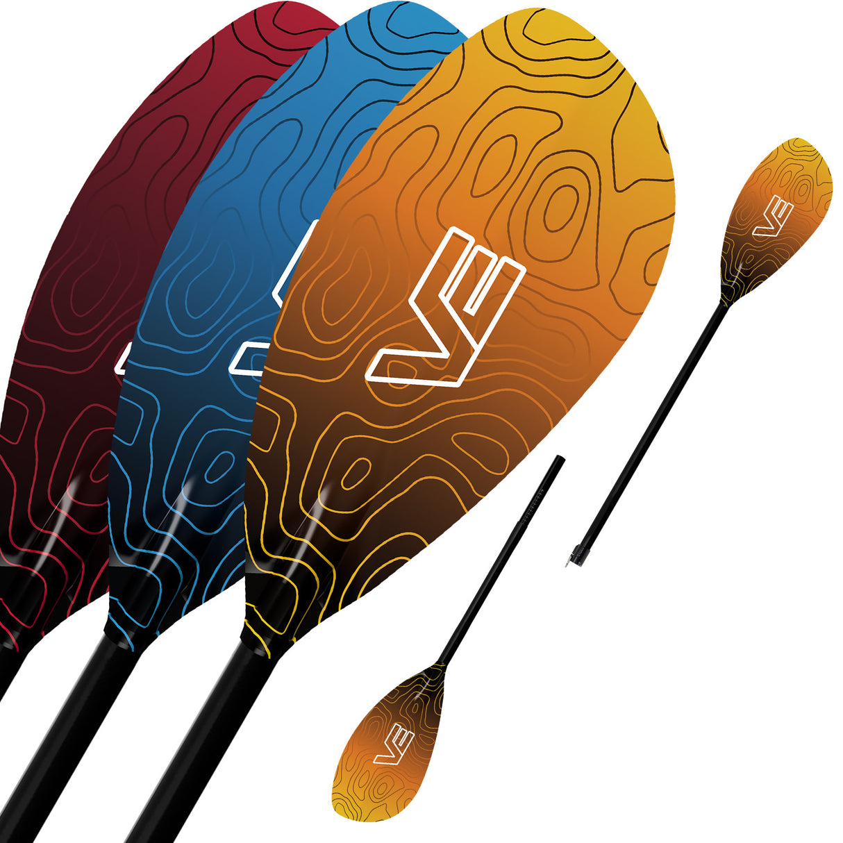 VE Glass Flyte - 2pc Glass Shaft WW Paddle