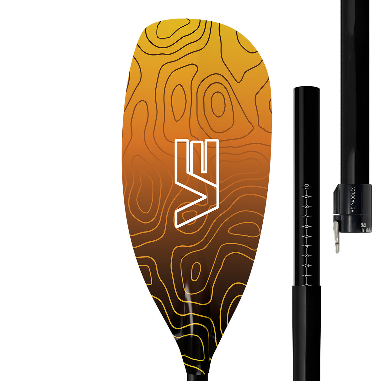 VE Glass Creeker - 2pc Glass Shaft WW Paddle