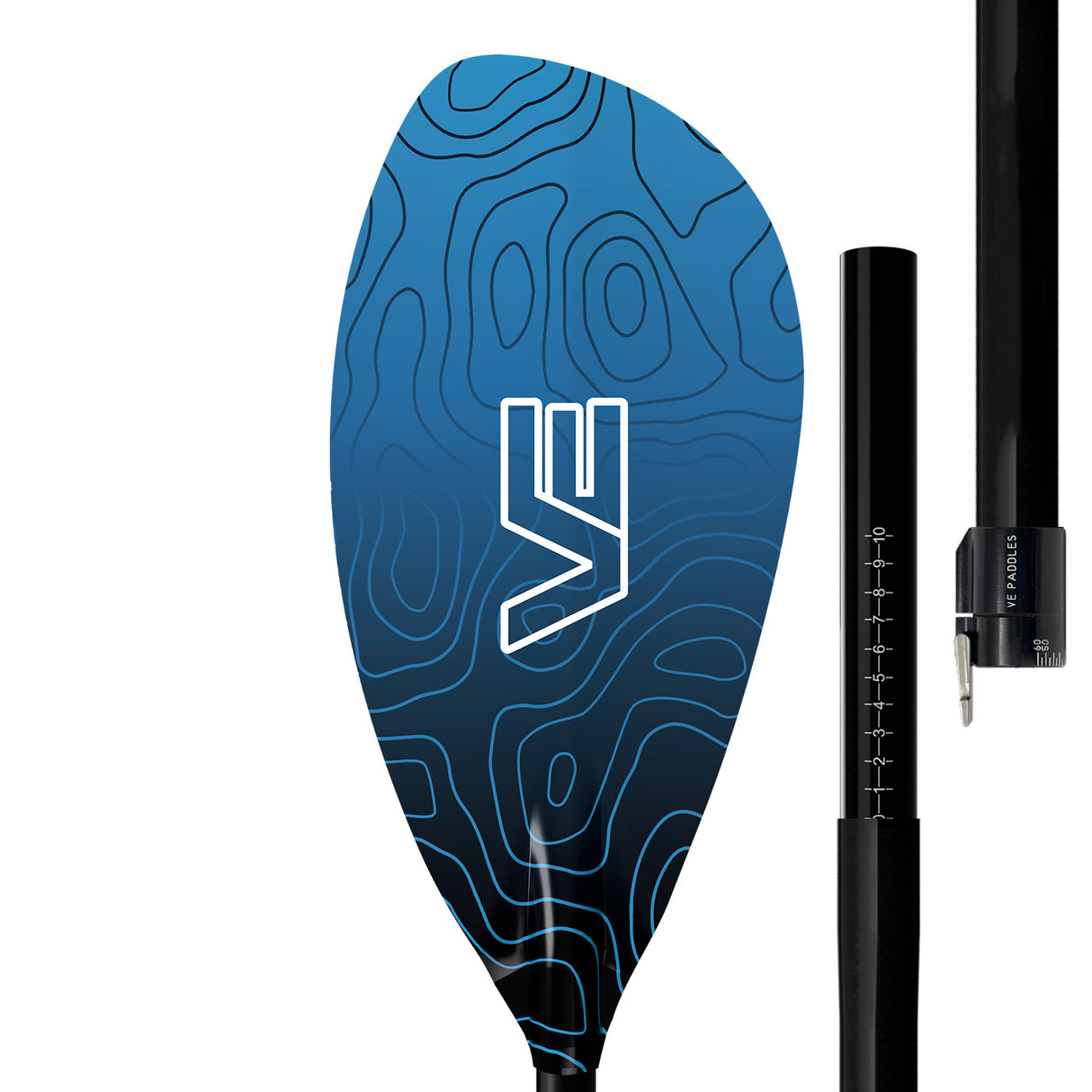 VE Glass Flyte - 2pc Glass Shaft WW Paddle