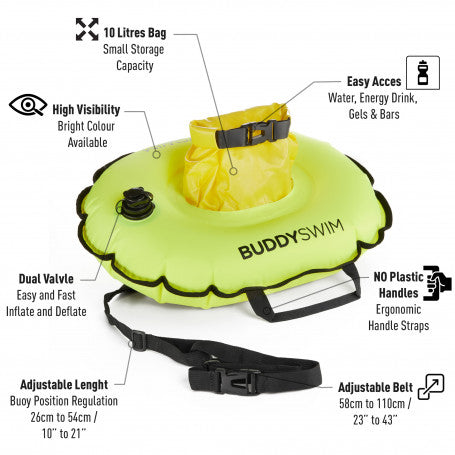 Buddyswim Swim Buoy - Hydrastation Float