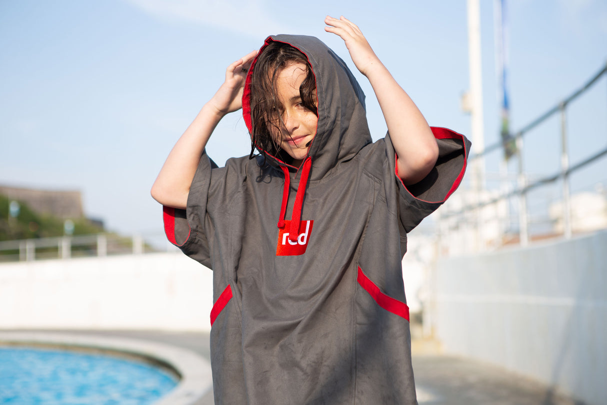 Red Original Kids Quick Dry Robe