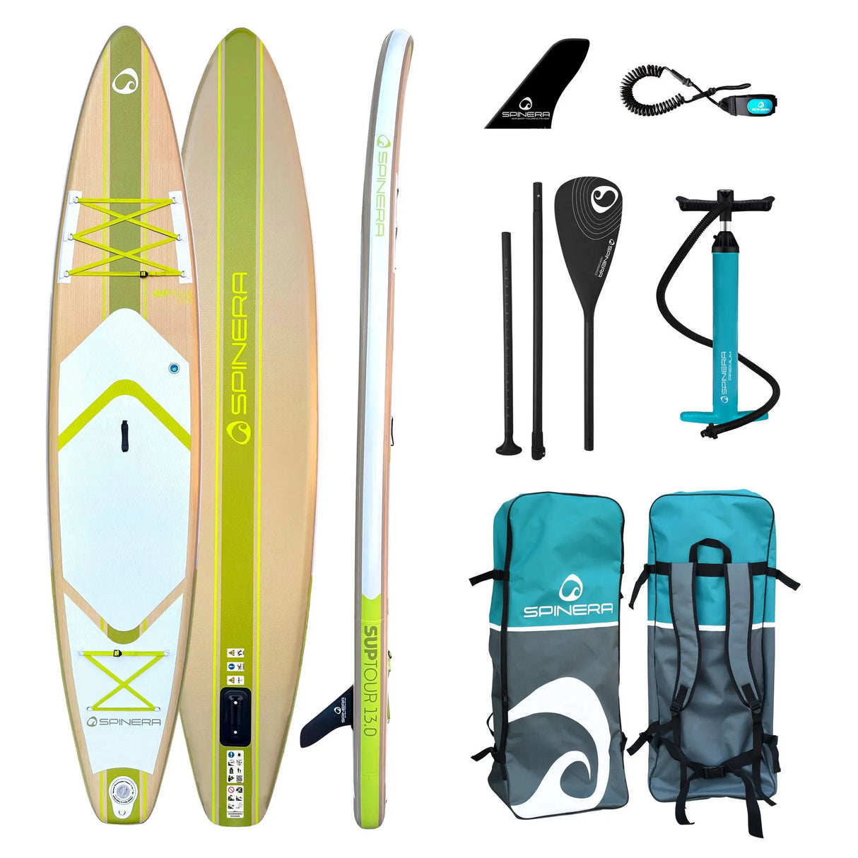 Spinera Suptour 13.0 Inflatable Touring SUP Package