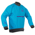 Palm Vector Women's Jacket Aqua Front