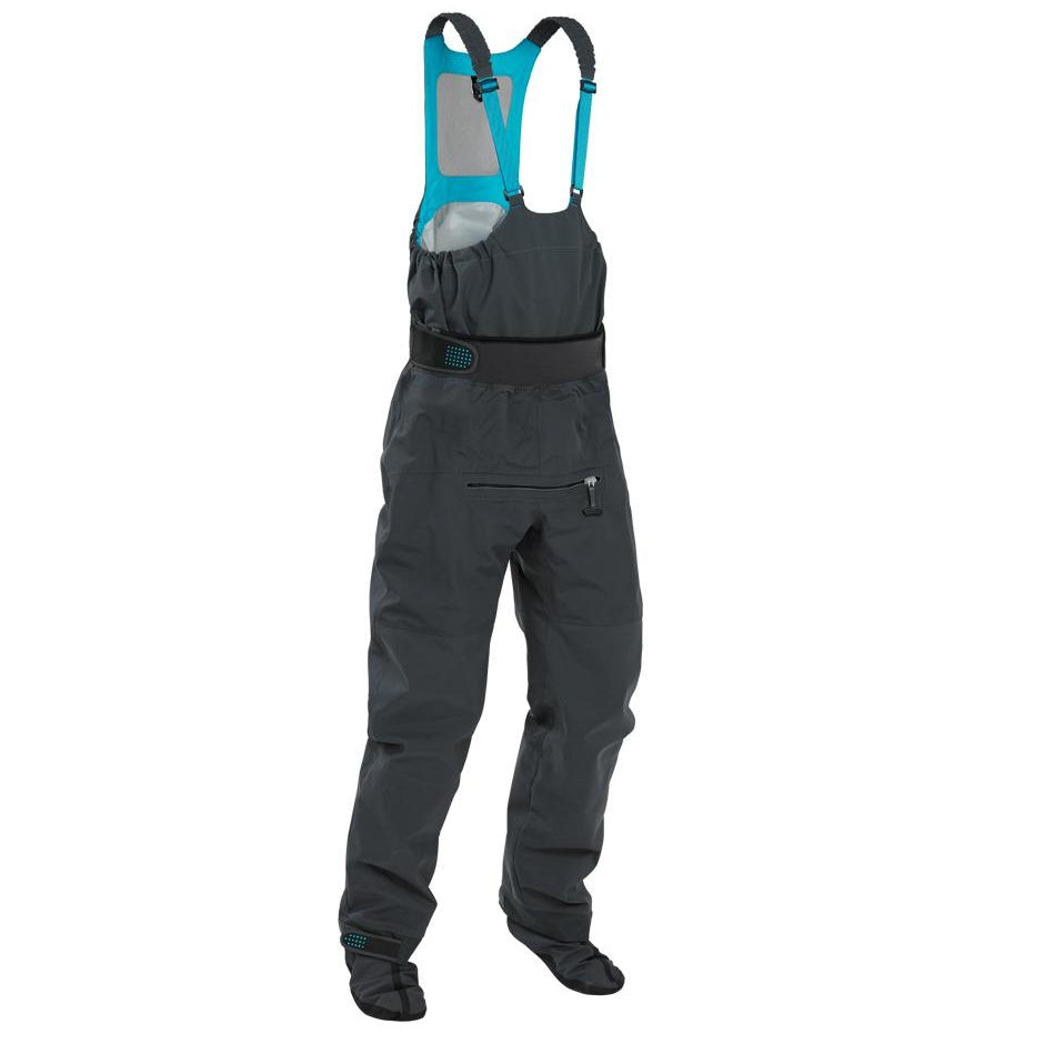 Palm Atom Bib Jet Grey Front