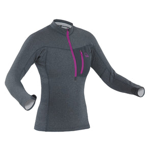 Palm Tsangpo Women's Long Sleeve Jet Grey Front