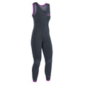 Palm Blaze Women's Long John Jet Grey Front