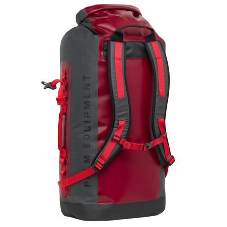 Palm RiverTrek 75L Dry Bag Chilli Back View Detail