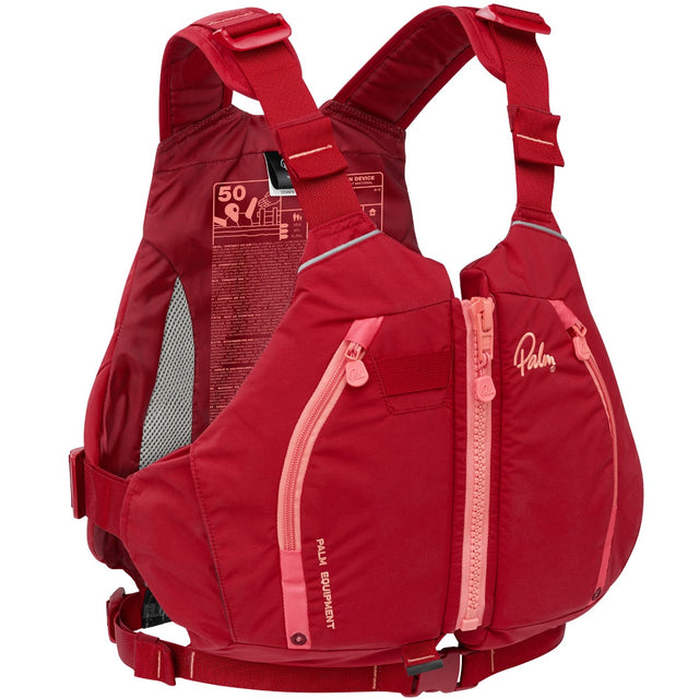 Palm Peyto Women's PFD Chilli Front View