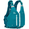 Palm Meander Women's PFD Teal Front View