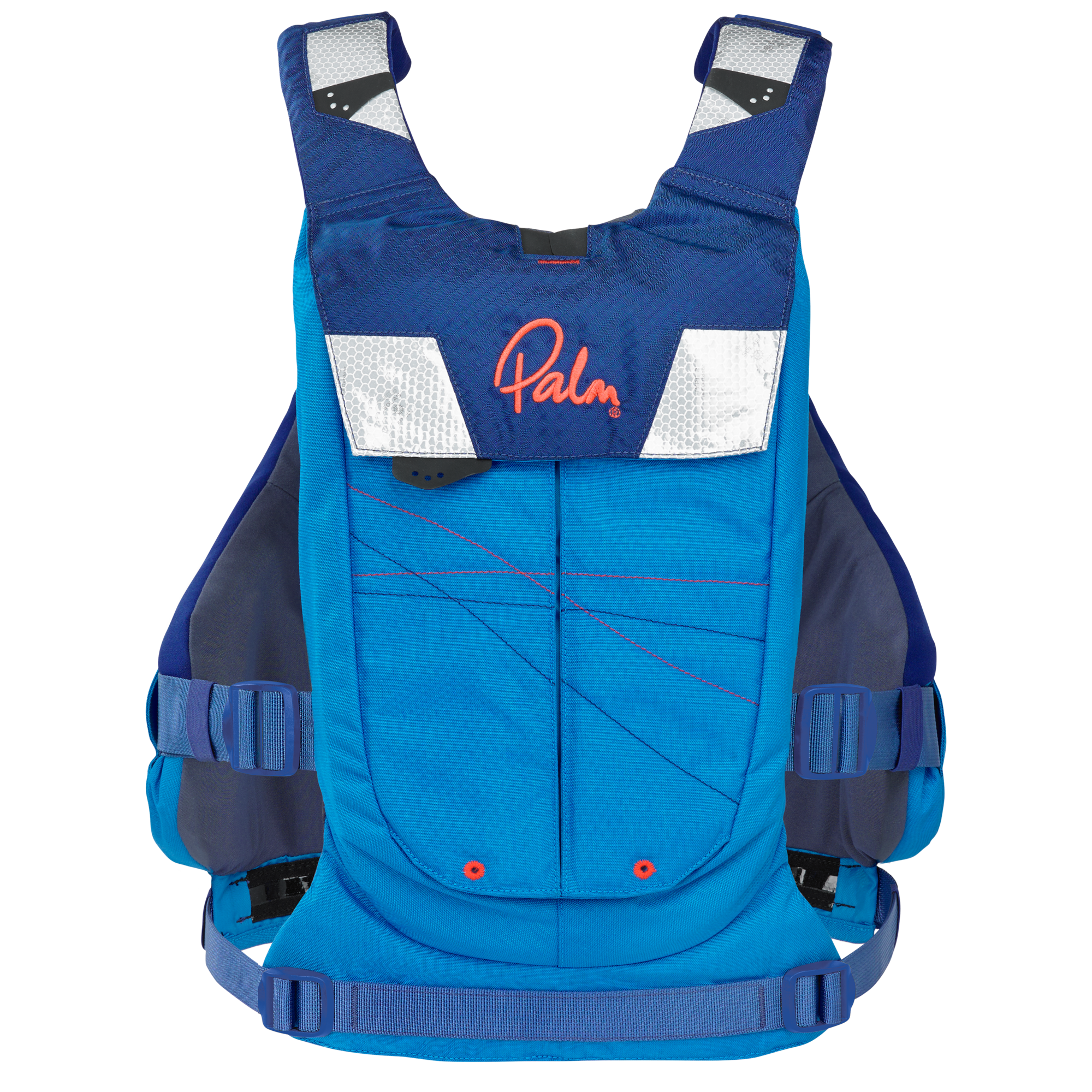 Palm Kaikoura Touring PFD – Azure/Navy, back view