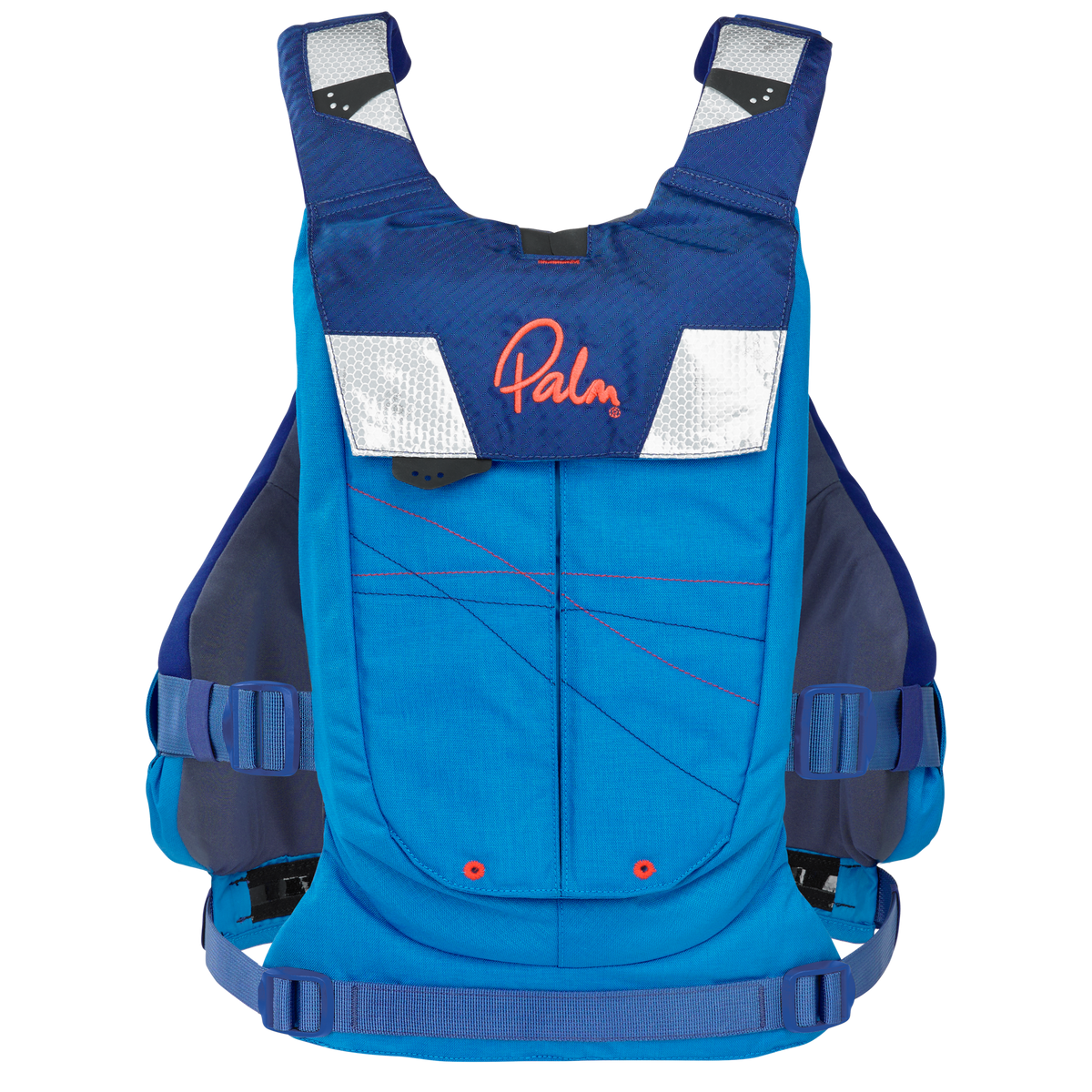 Palm Kaikoura Touring PFD – Azure/Navy, back view