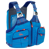Palm Kaikoura Touring PFD – Azure/Navy, front view