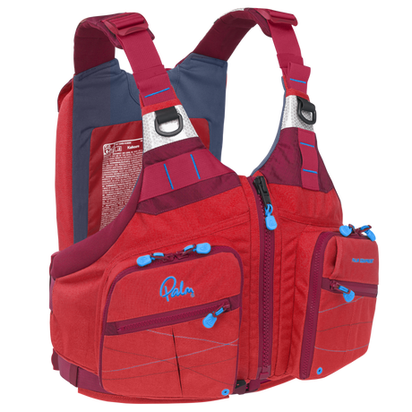 Palm Kaikoura Touring PFD – Fiesta/Samba, front view