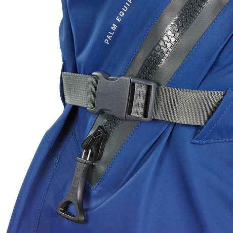 Palm Fuse Men's Drysuit Zip Detail