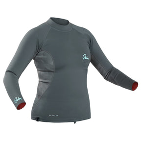 Palm Neoflex Women's Long Sleeve Jet Grey Front View
