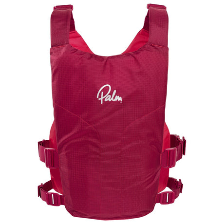 Palm Solo Vest PFD Flame Chilli Back View