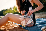 Fidlock Hermetic Multi Dry Bag – Transparent, in use
