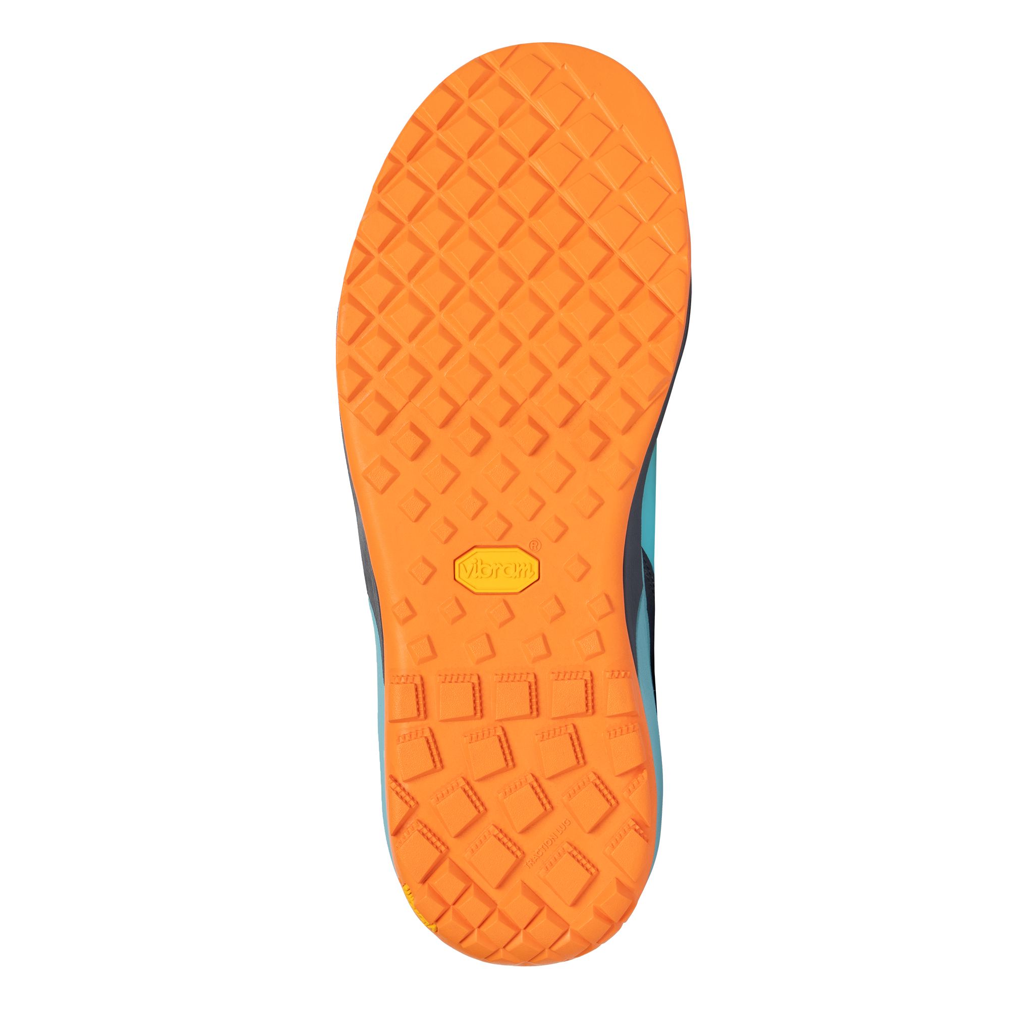 Palm Gradient 3-0 Sherbet Turquoise Sole View