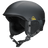 Palm Shuck 2-0 Helmet Black with Earpieces Front View