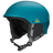 Palm Shuck 2-0 Helmet Teal with Earpieces Front View
