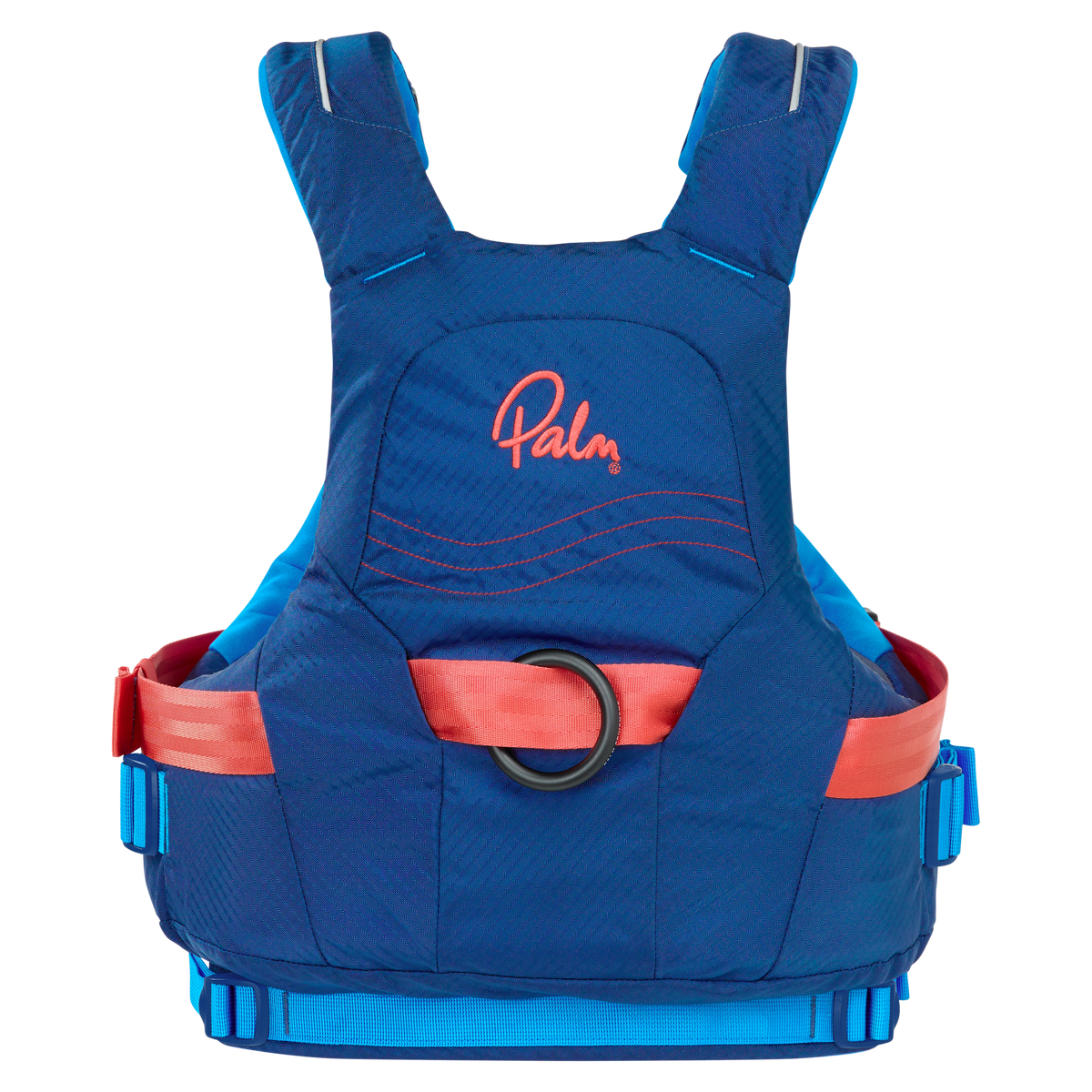 Palm Riff Rescue PFD – Navy/Azure, back view