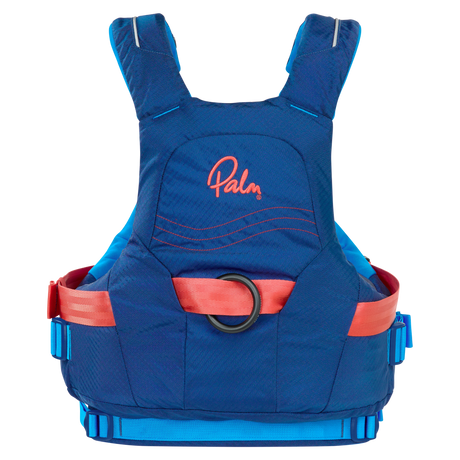 Palm Riff Rescue PFD – Navy/Azure, back view