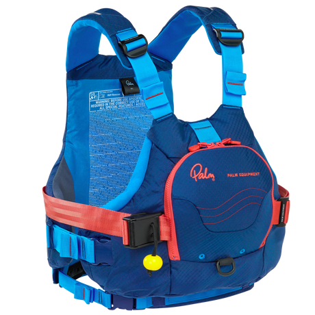 Palm Riff Rescue PFD – Navy/Azure, front view